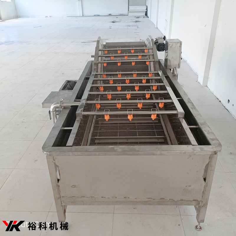 绿油菜全自动裕科气泡清洗机