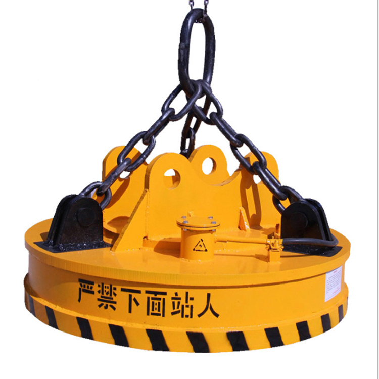 密封电磁铁吸盘挖机吸盘强磁电磁吸盘磁力均匀