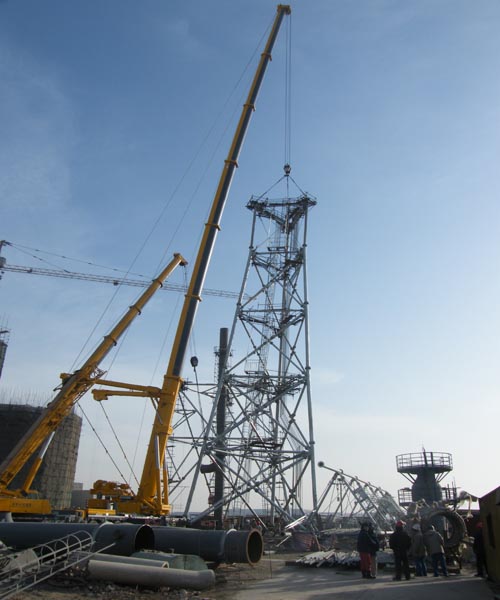 奎文区8-200吨汽车吊出租 设备吊装搬运 日租月租均可