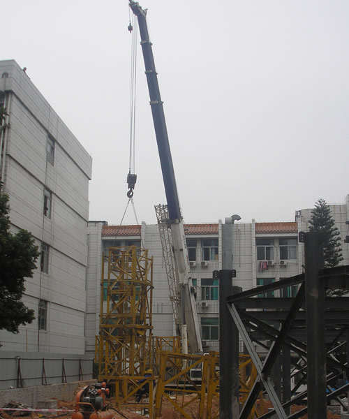 迎江区吊车租赁公司 厂房设备吊装搬运 日租月租费用