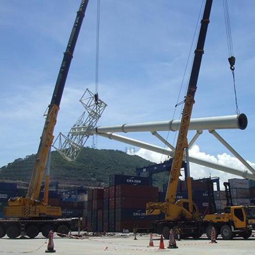 鹰潭市机械设备吊装 8-300吨大吊车出租 就近安排车上门