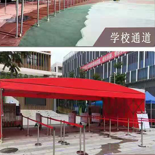 福建帐篷厂家出售 经久耐用 结实可靠 工地大排挡推拉帐篷