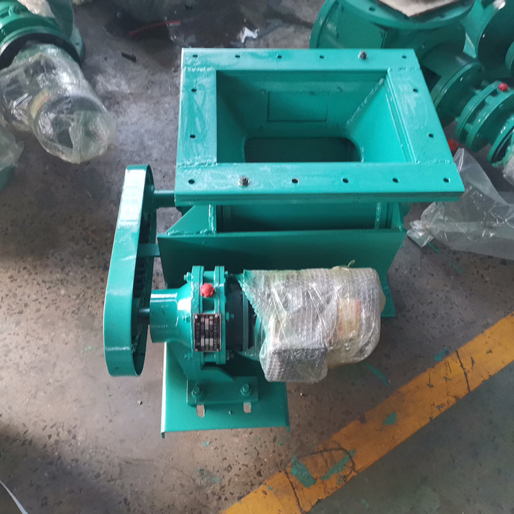 周口电动星形卸灰阀400*400现货销售 链条高温星型卸料器品丞专业生产