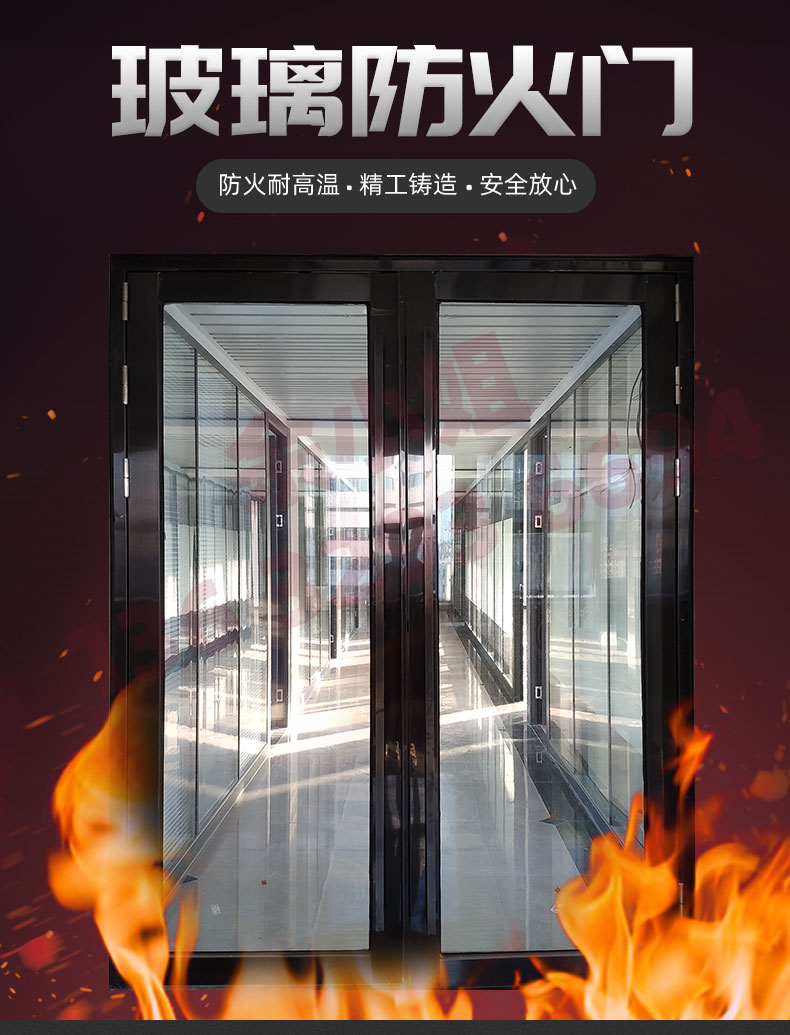 不锈钢防火门厂家直销商场酒店写字楼学校定制玻璃防火门
