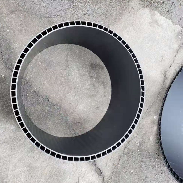 PVC-U双层轴向中空壁管400mm 鲁西同益 轴向中空管 SN8/SN10/SN12.5  