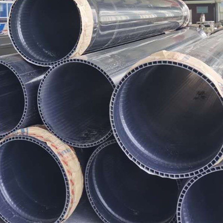 PVC-U双层轴向中空壁管材 鲁西同益   dn800UPVC双层轴向中空壁管 厂家直供