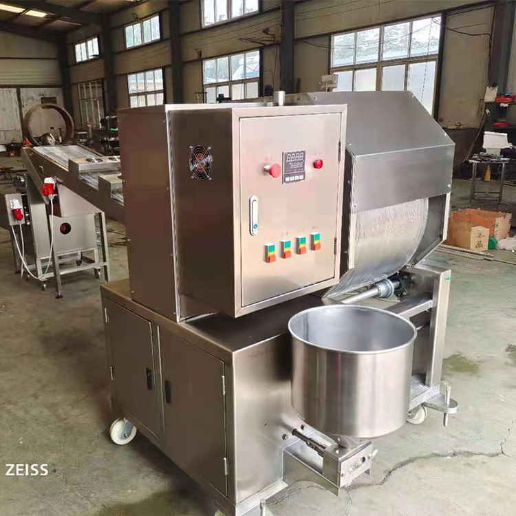 千层饼皮制作设备销售商 整机不锈钢材质 全自动春卷成型机