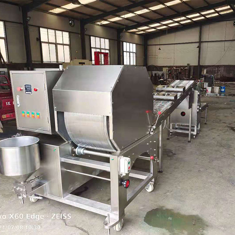 千层饼皮制作设备加工定做 整机不锈钢材质 商用春卷机生产厂家