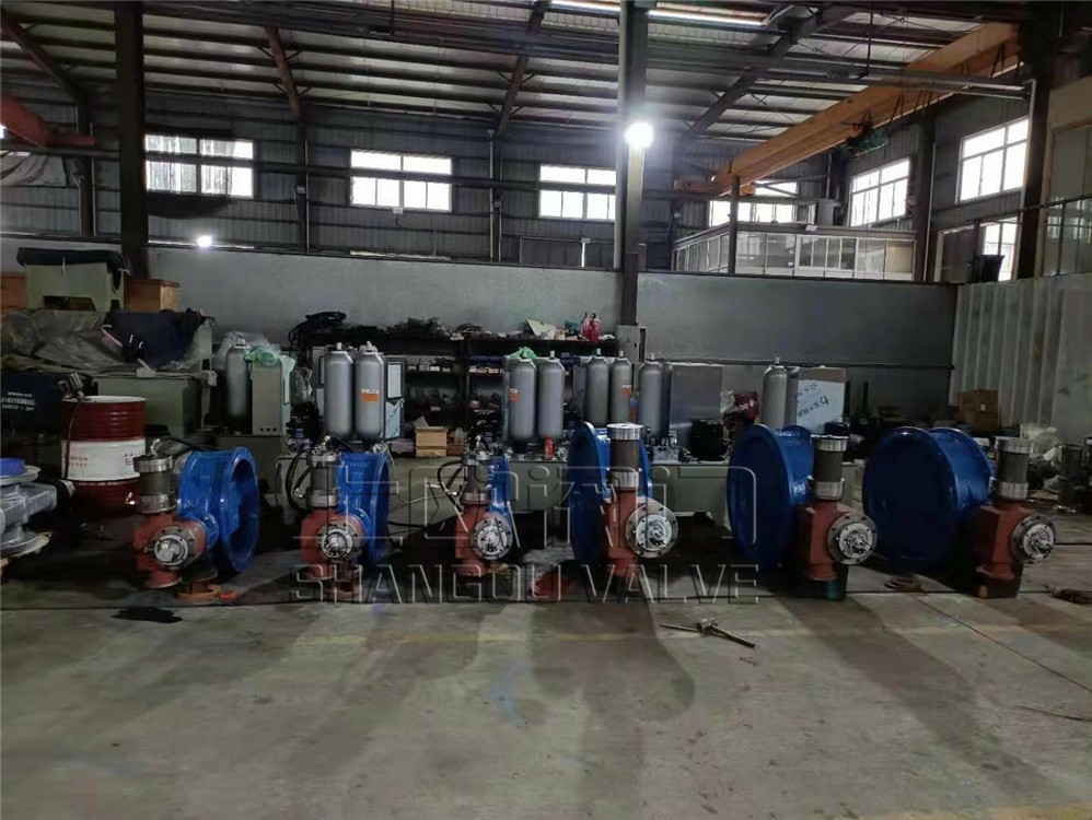 上欧阀门 抽气快关蝶阀 YTKD743H液动弹簧式快关阀价格