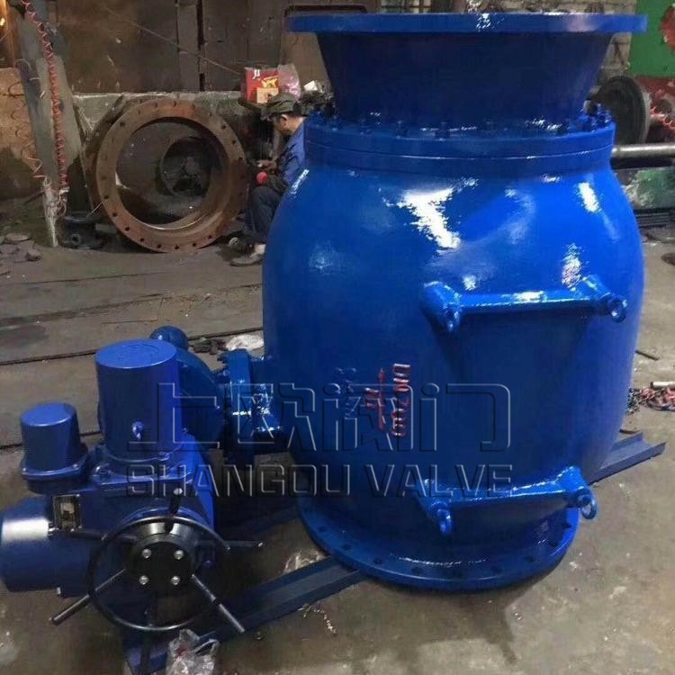 上欧阀门 大口径调节阀 LT942X活塞式流量控制阀厂家水利管道