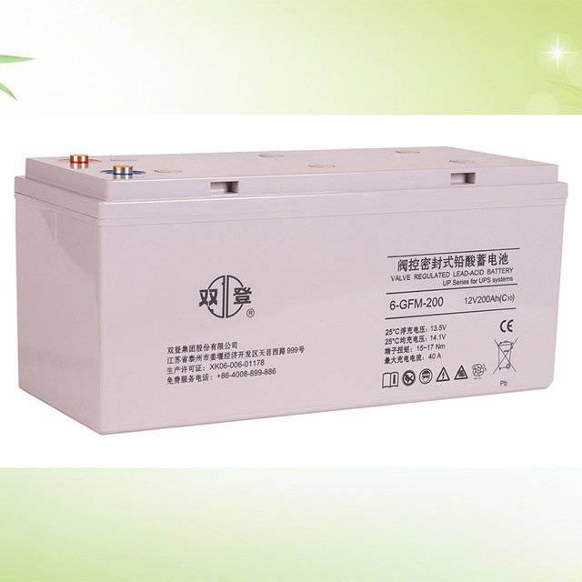 双登蓄电池6-GFM-200阀控密封式铅酸12V200AH UPS/EPS电池