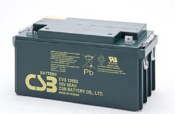 希世比CSB蓄电池EVX12650 12V65AH电动轮椅高尔夫车专用超长寿命