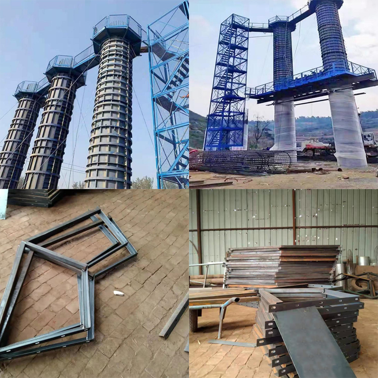 建筑施工墩柱安全平台   工地用八角形墩柱平台   永邦出售  江苏    路桥高墩作业平台