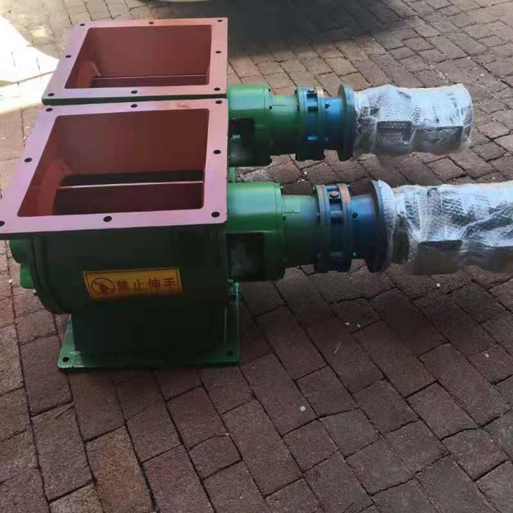 孟津县圆口高温星型卸料器价格 圆口400链条星型卸灰阀生产厂家 YCD圆口星型卸料器
