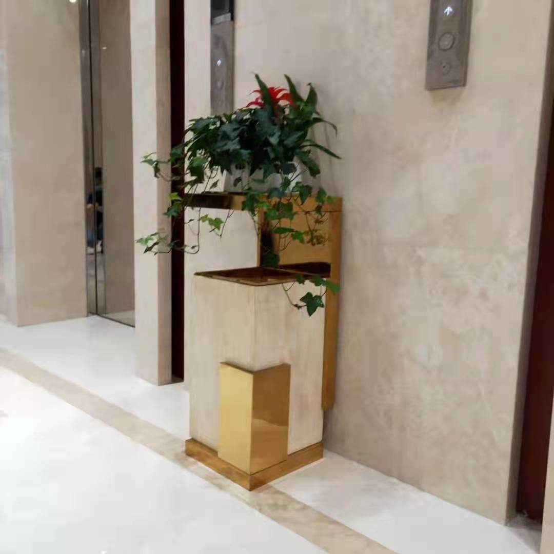 办公楼 酒店 专用不锈钢垃圾桶 批发价出售