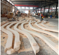 南通弧形胶合木厂家直供 来图加工定做大跨度集成材