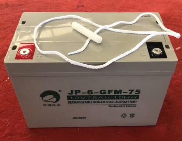 江西劲博蓄电池JP-6-GFM-75 12V75Ah 便携电源家用照明