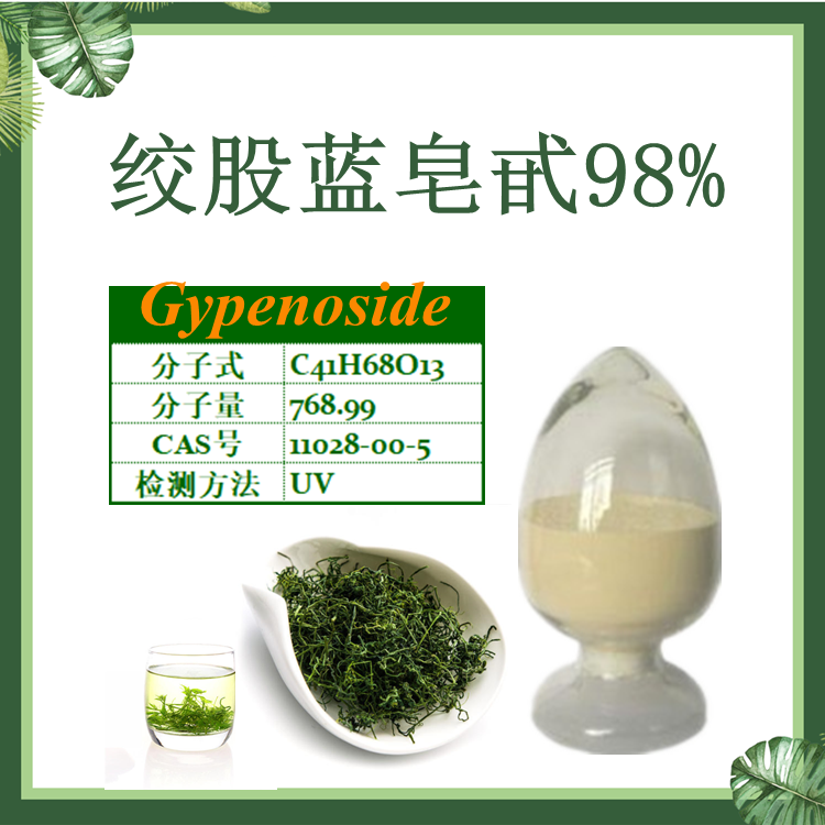 绞股蓝皂甙98% 绞股蓝提取物 Gypenoside【SC厂家】绞股蓝粉