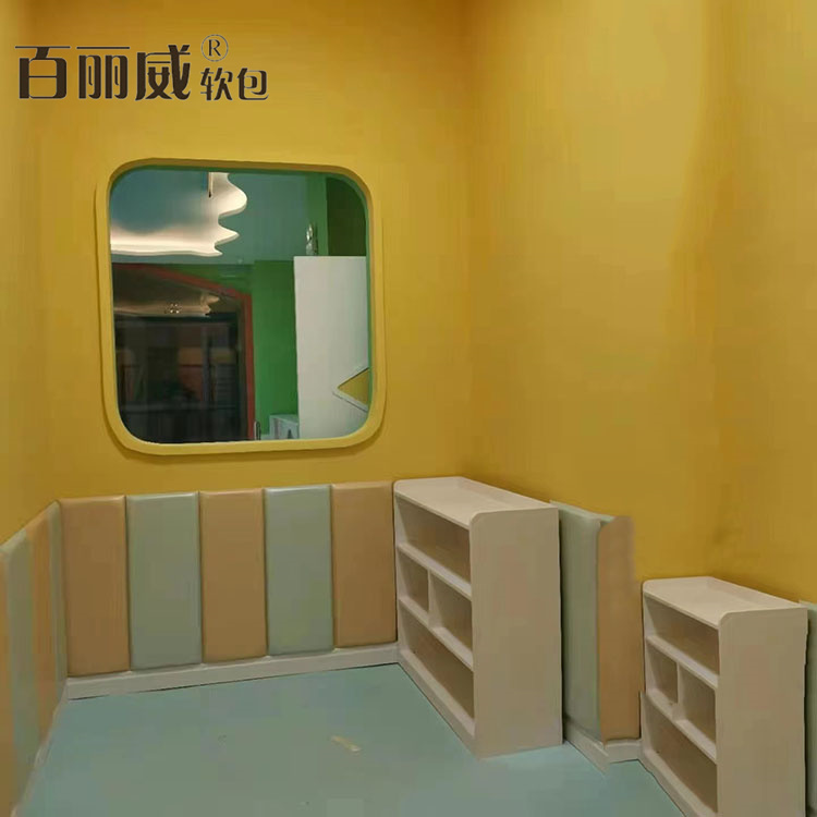 幼儿园墙体软包 幼儿园墙角软包 根据需求定制装修