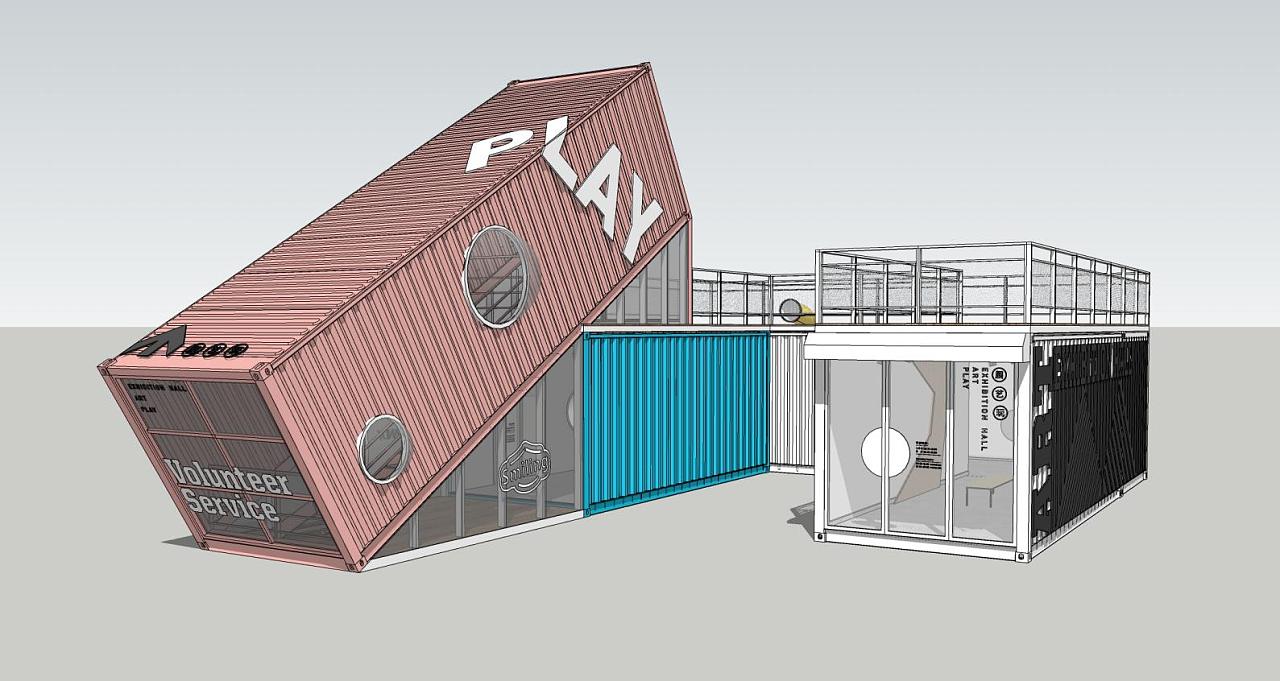 萧工建筑 集装箱房 定制集装箱 集装箱民宿 萧工建筑 集装箱 可移动 76545 厂家 办公室工地