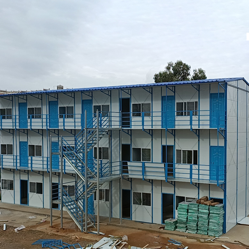 环云多层活动板房厂家 钢结构 集装箱活动房 住人活动房 现场施工