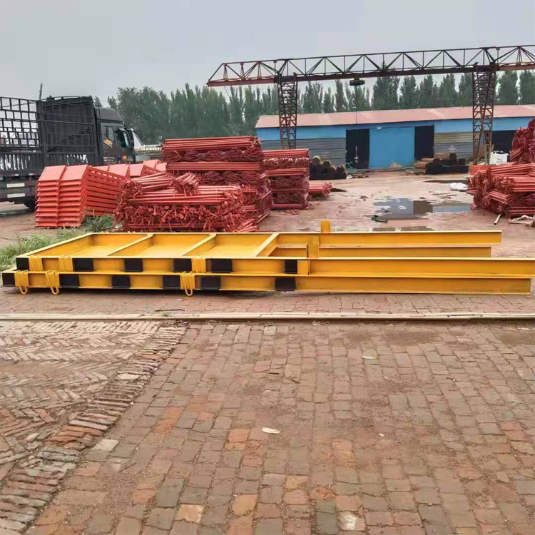  施工工地建筑高楼层周转平台    基坑口卸料平台   现货销售    浙江  升降移动式卸料平台