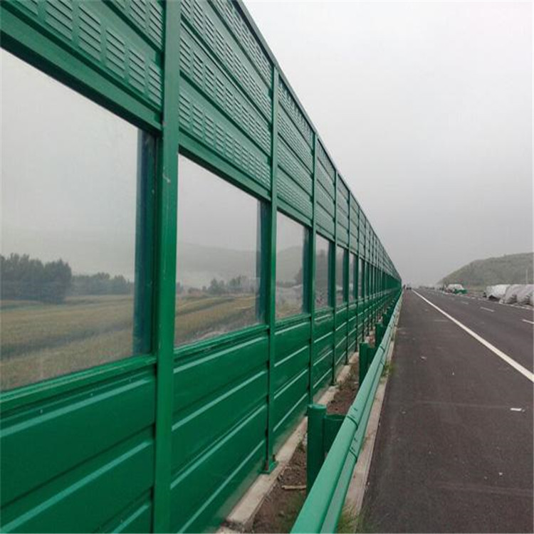 成都三环高架桥声屏障施工桥梁隔音屏障三环高架桥金属隔音墙