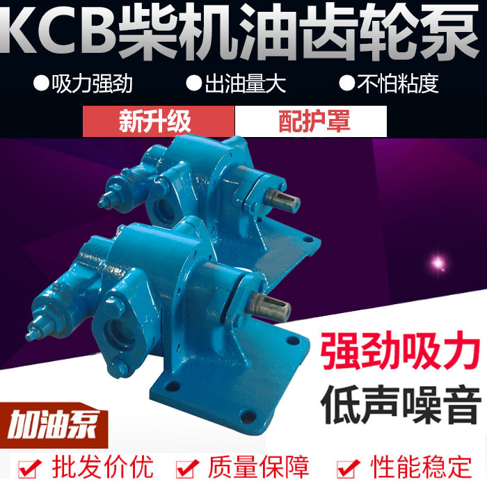 长期供应KCB柴机油齿轮油泵 小流量2立方齿轮泵 KCB齿轮泵 实体工厂