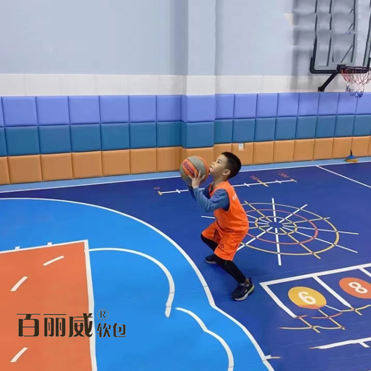 少儿篮球馆软包 篮球馆软包厂家 质优价廉