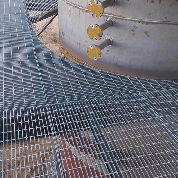 河北厚泽Q235镀锌钢格板钢格栅 河北厚泽 自清洁 可定制 厂家 市政工程