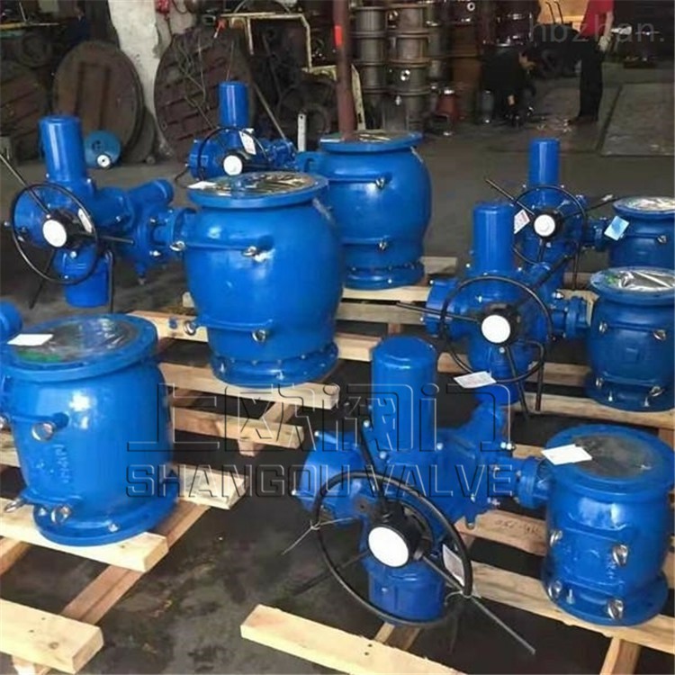 上欧阀门 水利管道调节阀 LT942X活塞式流量调节阀价格水利管道