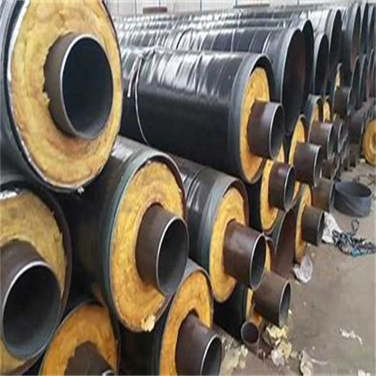 钢套钢预制保温管 钢套钢复合保温钢管 内滑动钢套钢直埋保温管
