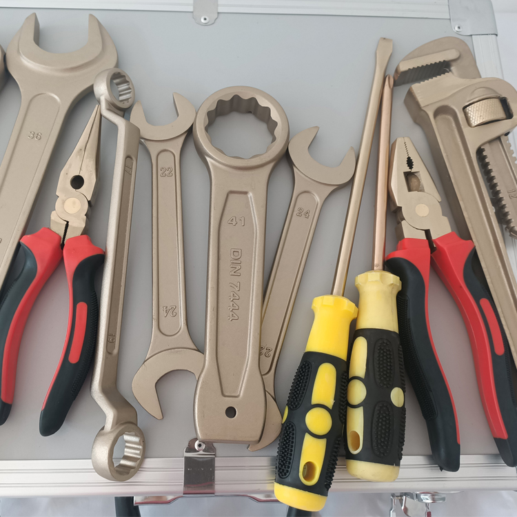 防爆检维修组合工具箱 无火花工具箱 26件套 通汇铝铜合金