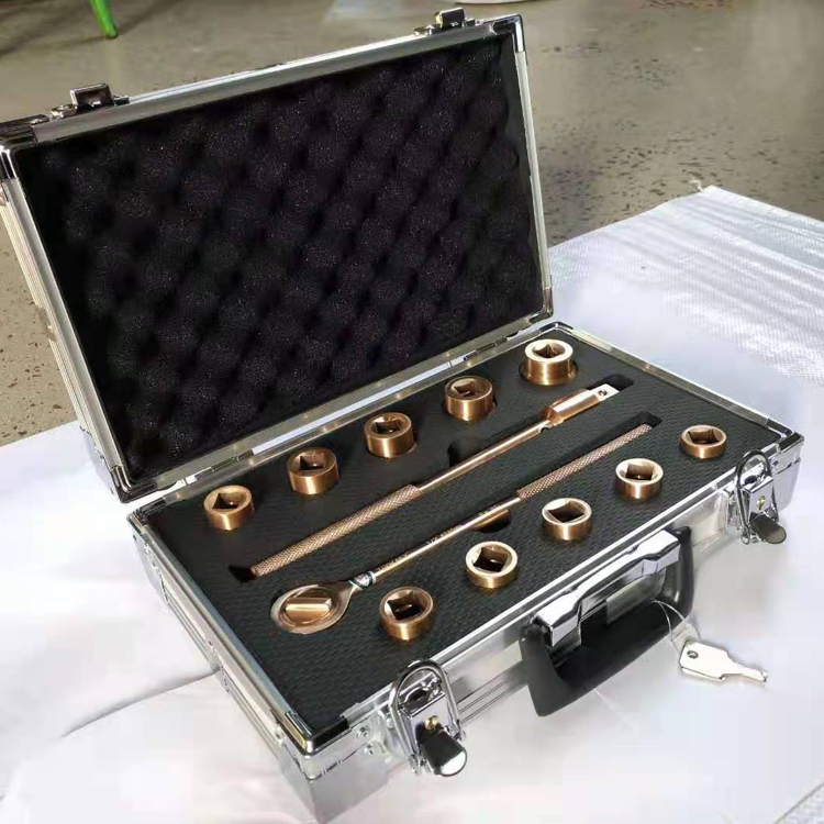 维修工具箱28件套 可自由组装防爆工具组合 天然气专用无火花工具