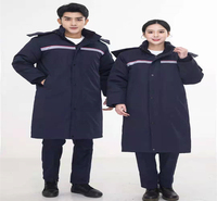 济南棉服定做   多功能 防静电加长版棉袄     加油站工作服定制