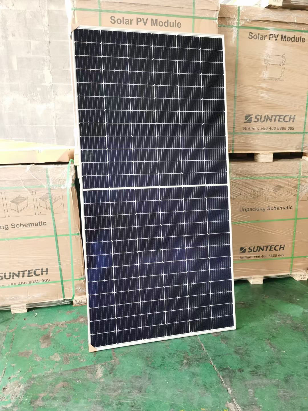 尚德光伏板厂家 尚德450W535W太阳能板价格表批发零售