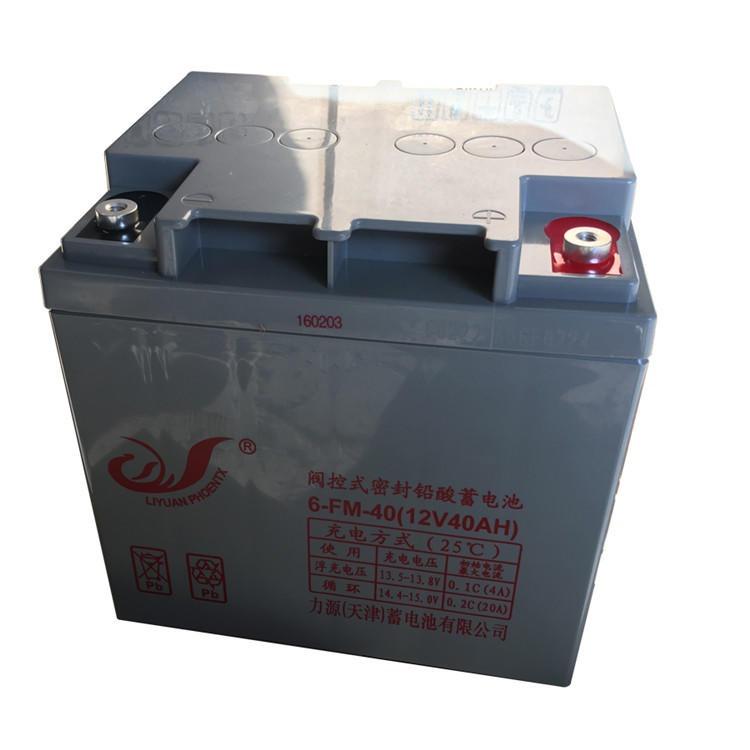 力源蓄电池6-FM-40阀控式密封铅酸蓄电池12V40AH直流屏 逆变器 UPS/EPS电源配套