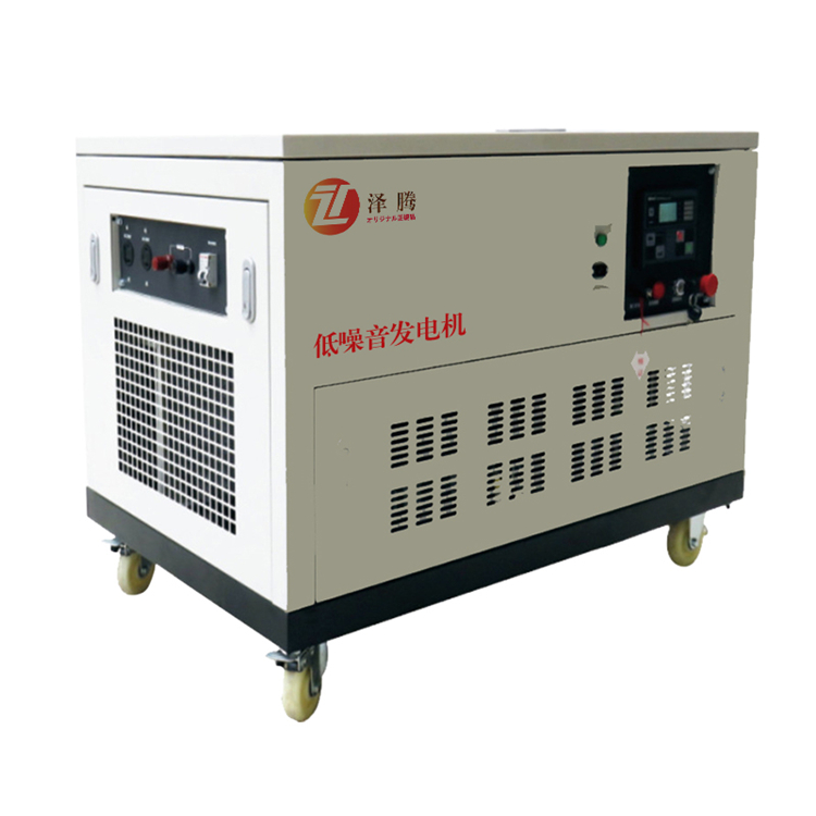 泽腾电力品牌汽油发电机 静音式20KW 应急电源