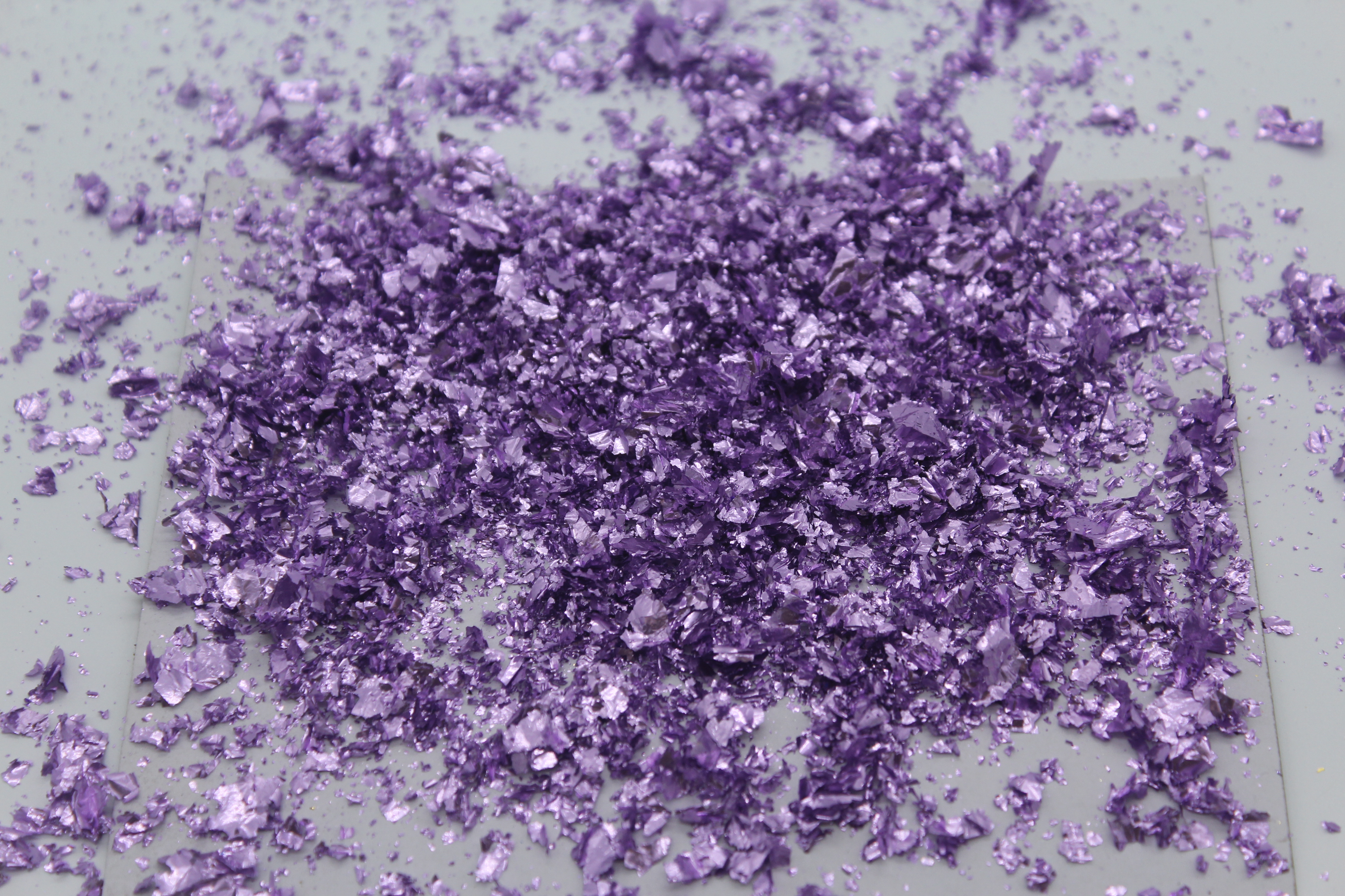 金梓碎彩色箔 双色碎箔 美甲装饰碎箔 绘画装饰碎箔