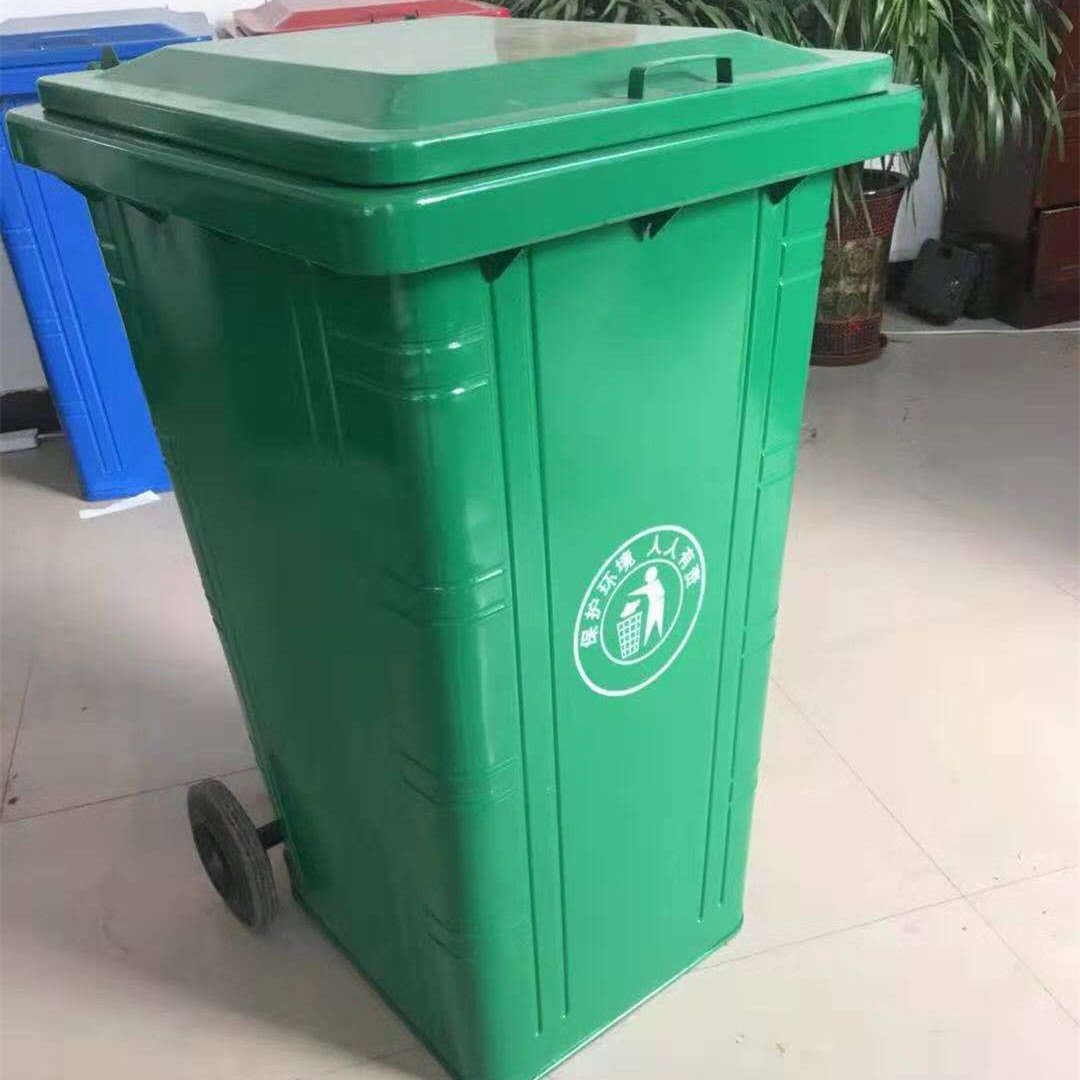 环卫铁皮垃圾桶 镀锌板垃圾桶 深圳直销批发价