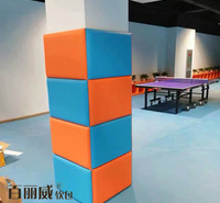  郑州柱子防撞软包 柱子防撞软包设计 柱子防撞防磕软包