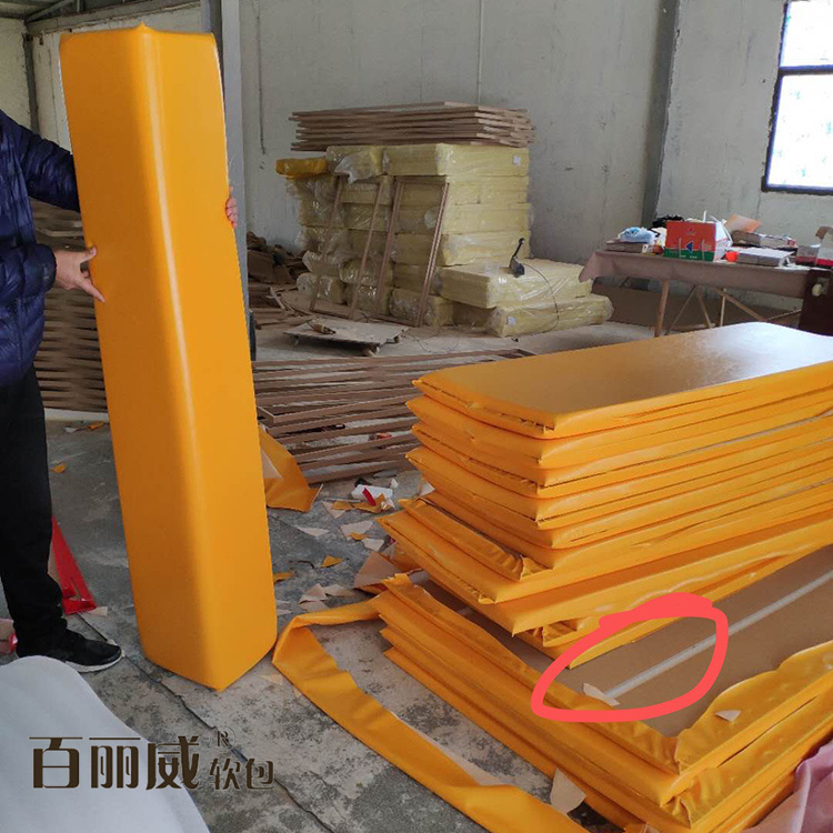 体能馆柱子防撞软包 柱子防撞软包定制 价格优惠 品质保证