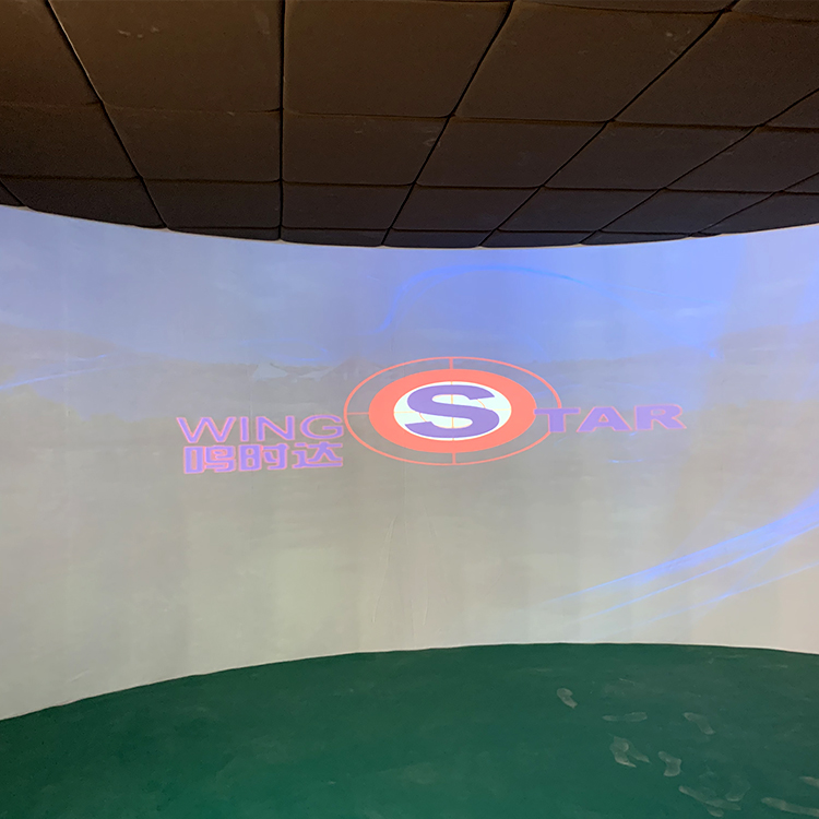 鸣时达全景环屏高尔夫模拟器 wingStar室内模拟高尔夫