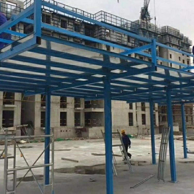 永邦    钢筋加工防护棚   江苏  标准化钢筋加工防护棚    建筑用加工防护棚