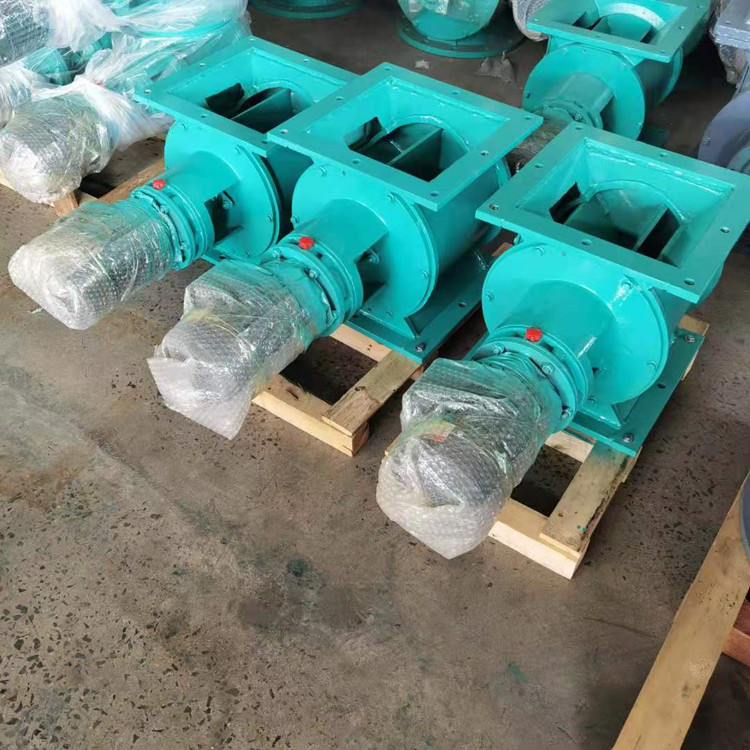 焦化厂星型卸料器采用变频电机可调节卸料量 碳钢焊接星型卸料器厂家直销