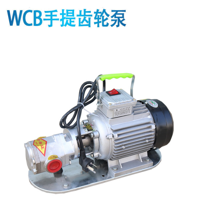 北弘厂家供应WCB不锈钢齿轮油泵 自吸齿轮油泵 微型输送油泵手提式