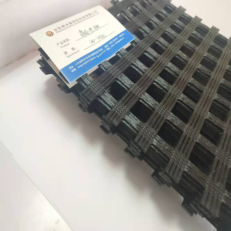 涤纶格栅80-30KN 实力厂家销售供应  阳光新材料 耐侵蚀抗拉