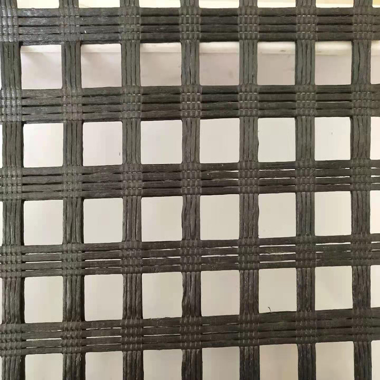 厂家直销 工地施工 阳光品牌PET80-80KN港口码头建设工程用高强聚酯经编格栅