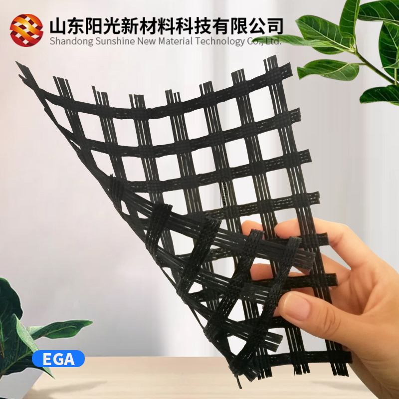 玻纤格栅 机场跑道施工用玻纤土工格栅 阳光新材料 可批发零售