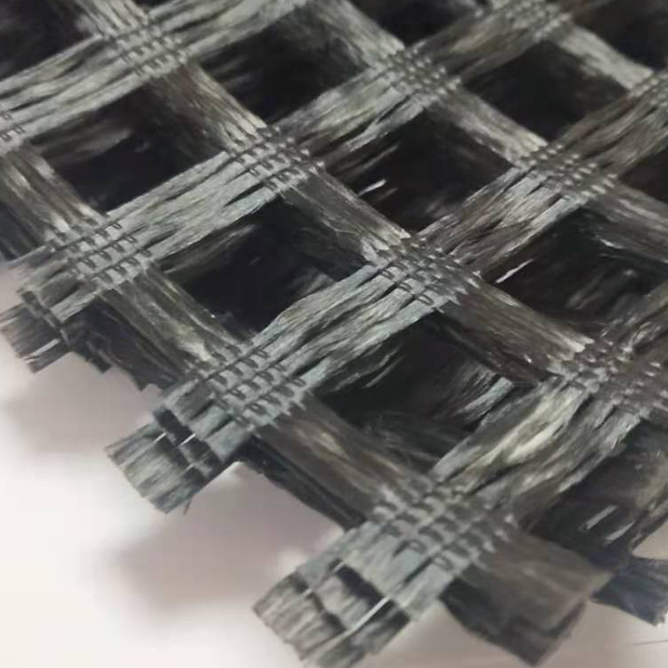 涤纶土工格栅 120-120KN 加筋防裂高强经编涤纶格栅 阳光新材料 养护防裂